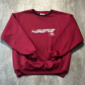 Vintage San Francisco 49ers Majestic Sweater Mens Large